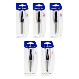 Manicare Sapphire Nail File No. 1 x 3 Bundle of 5