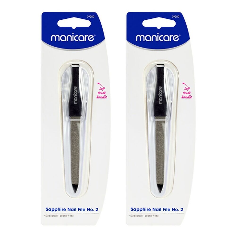 Manicare Sapphire Nail File No. 2 x 3 Bundle of 2