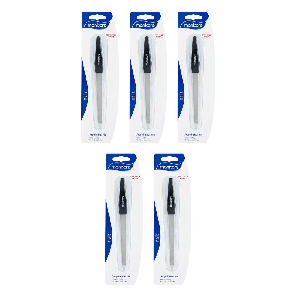 Manicare Sapphire Nail File No.5 x 3 Bundle of 5