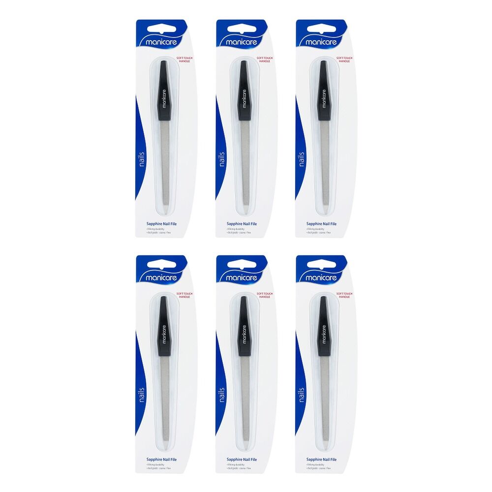 Manicare Sapphire Nail File No.5 x 3 Bundle of 6