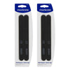 Manicare Nail Shapers Coarse/Medium 175mm 2 Pack x 3 Bundle of 2