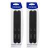 Manicare Nail Shapers Medium/Fine 175mm 2 Pack x 3 Bundle of 2
