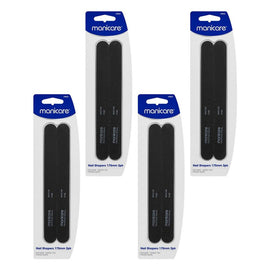 Manicare Nail Shapers Medium/Fine 175mm 2 Pack x 3 Bundle of 4