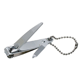 Manicare Nail Clipper with File & Keychain x 3