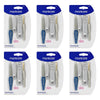 Manicare Grooming Set, Manicure and Pedicure, 4 Piece x 3 Bundle of 6