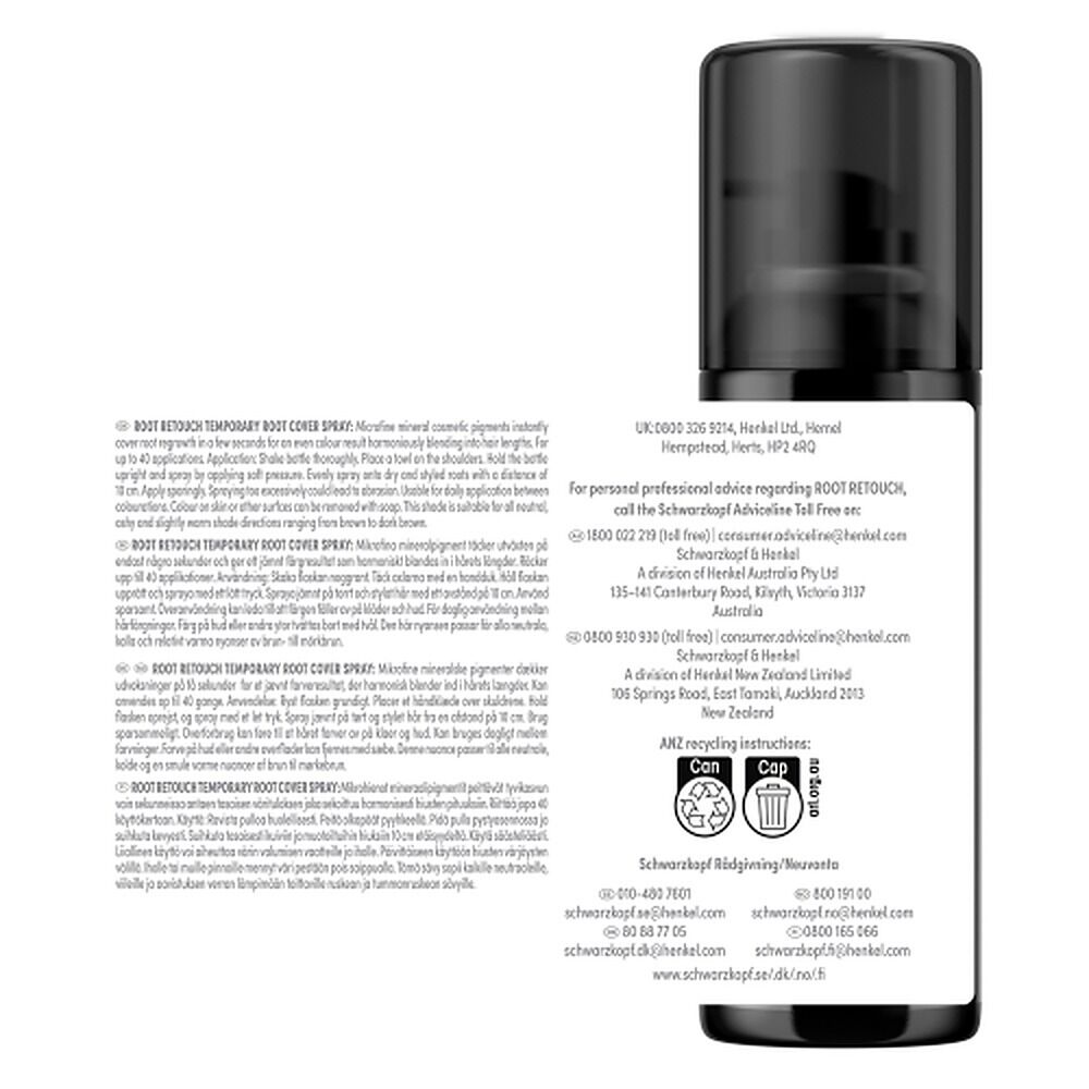 Schwarzkopf Root Retoucher Dark Brown 70 g
