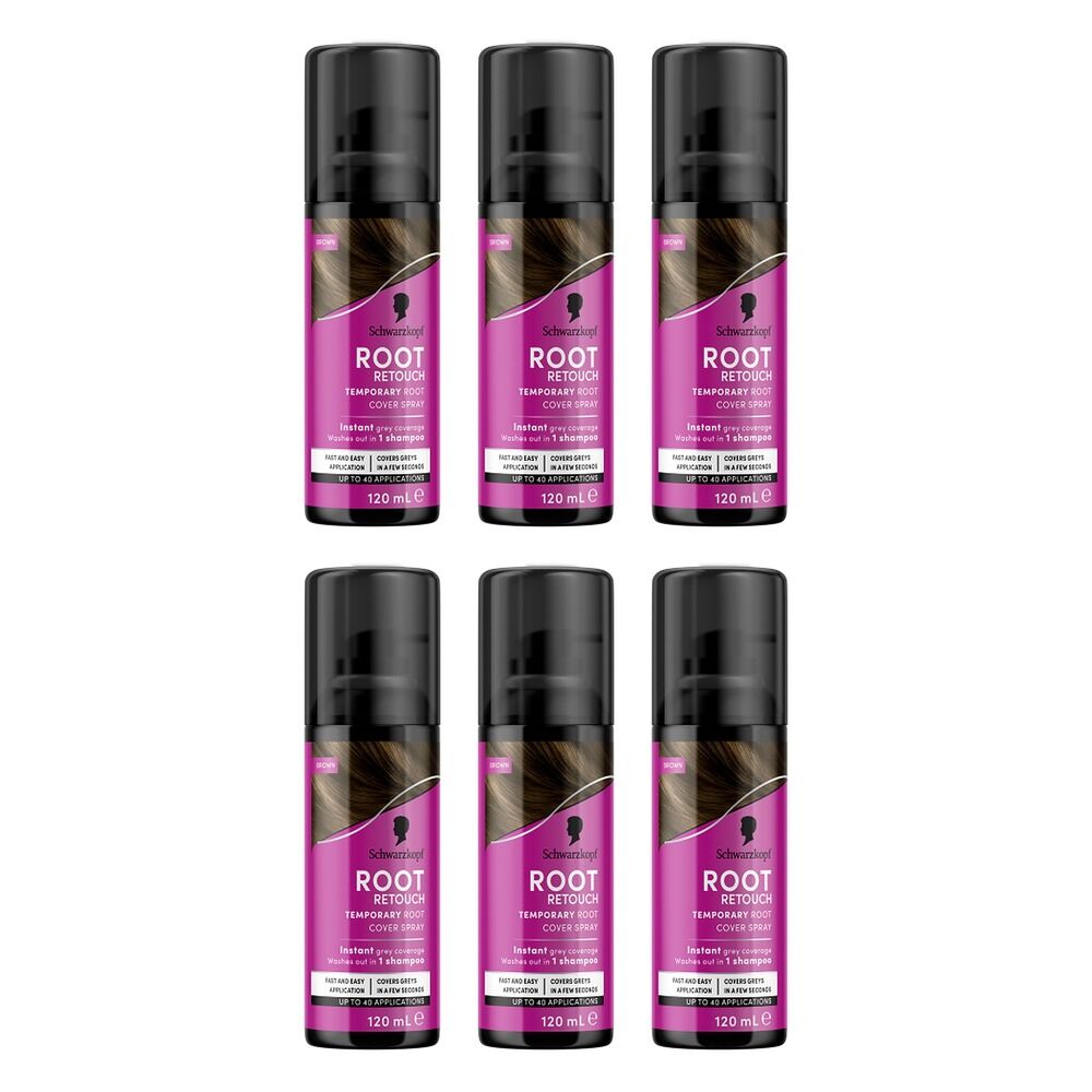 Schwarzkopf Root Retoucher Brown 70 g Pack of 6