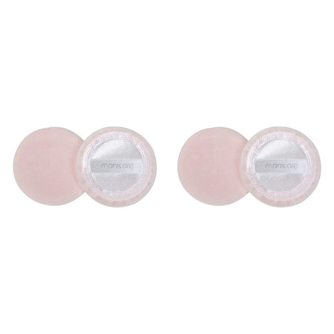 Manicare Puff Compact Velour 2 Pack x 3 Bundle of 2