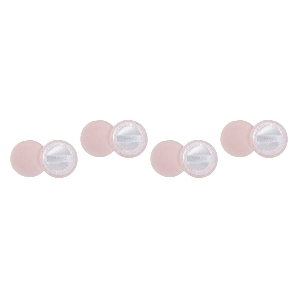 Manicare Puff Compact Velour 2 Pack x 3 Bundle of 4