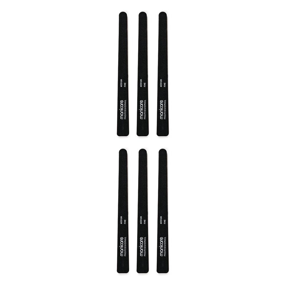Manicare Nail Shaper Medium & Fine 140mm x 3 Bundle of 6
