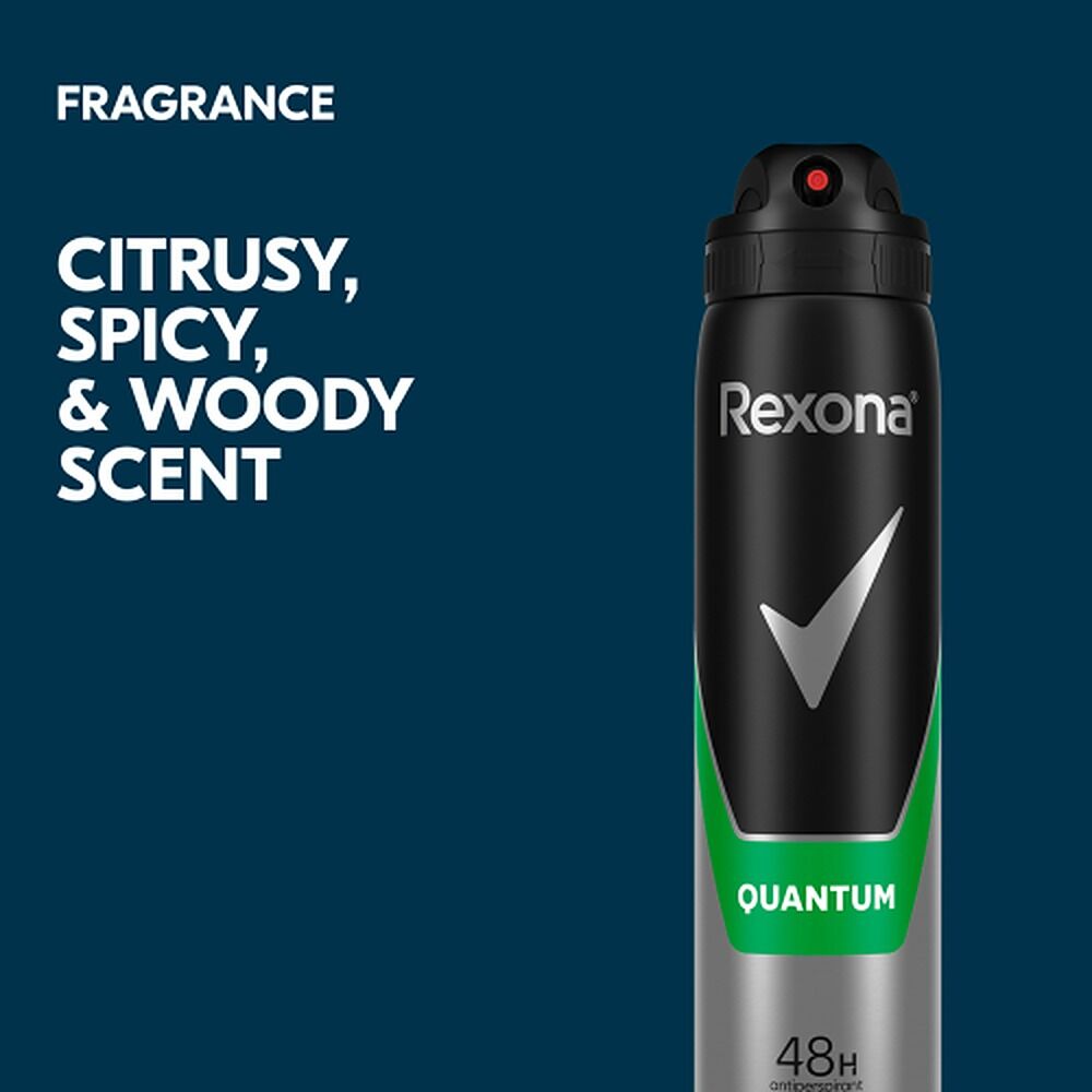 Rexona Men Antiperspirant Aerosol Quantum 250mL