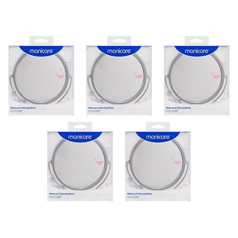 Manicare Make-up & Shaving Mirror x 3 Bundle of 5