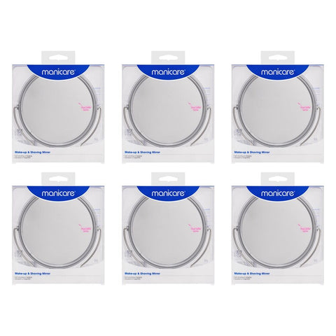 Manicare Make-up & Shaving Mirror x 3 Bundle of 6
