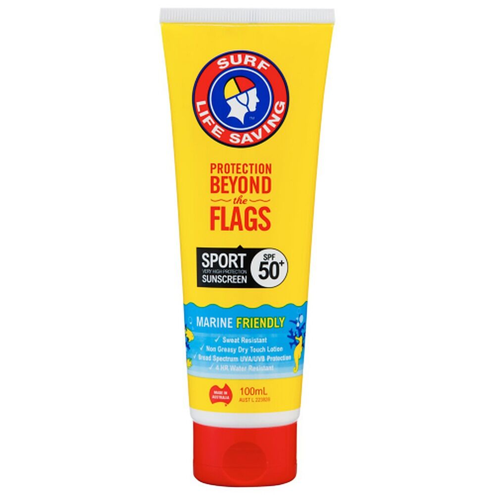 Surf Life Saving Australia Sport Sunscreen SPF50+ 100mL