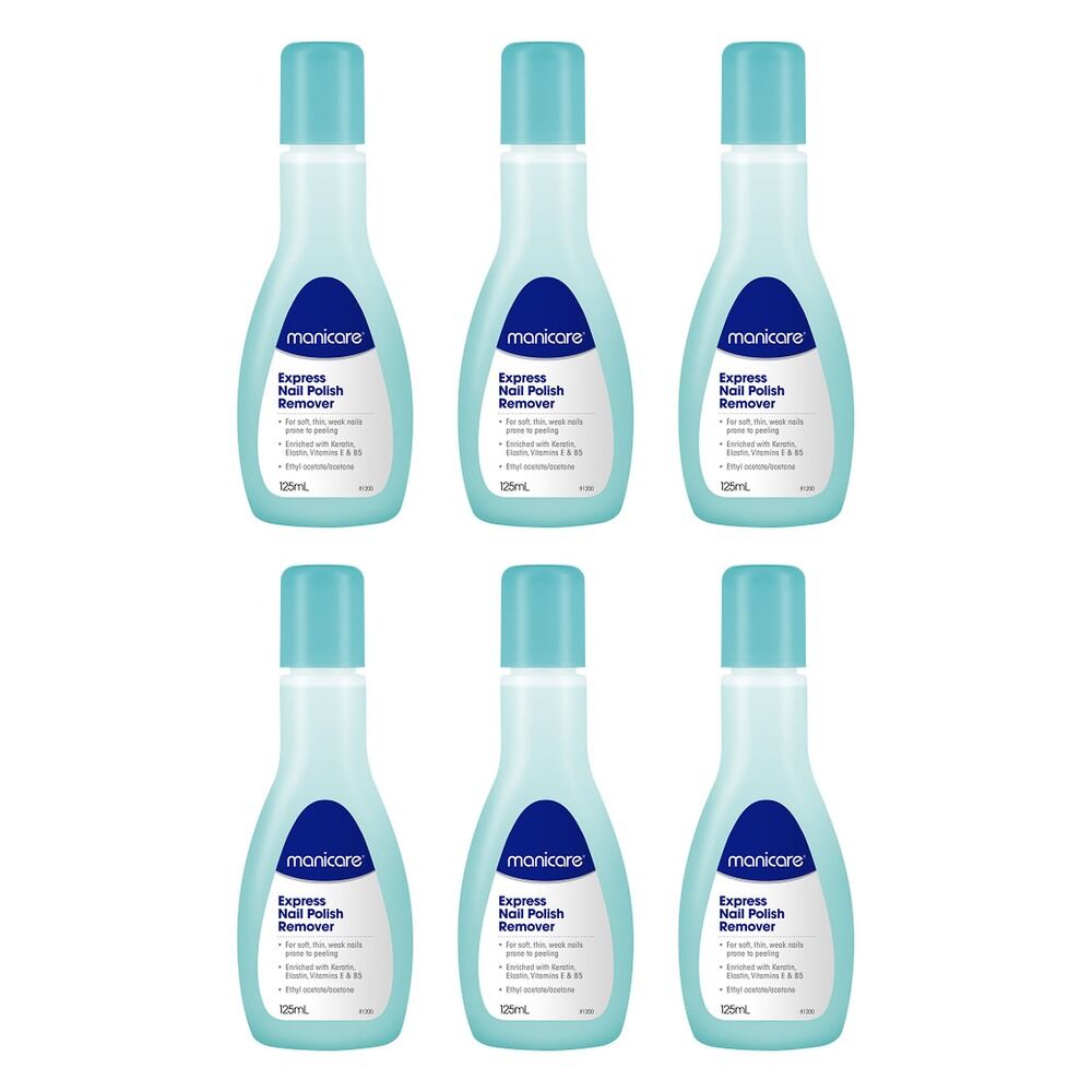 Manicare Express Nail Polish Remover 125mL Pack of 6