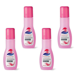 Manicare Nail Polish Remover Acetone Free with Vitamin E 60mL Pack of 4