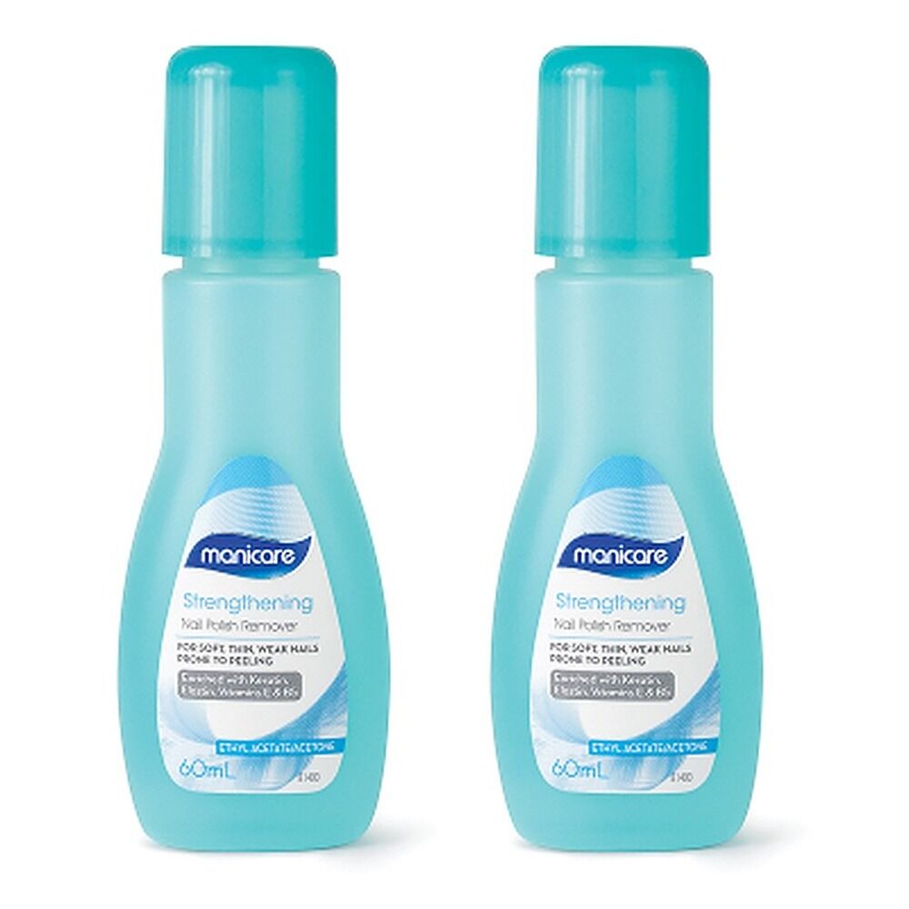 Manicare Nail Polish Remover Super Fast with Vitamin E 60mL x 3 Bundle of 2