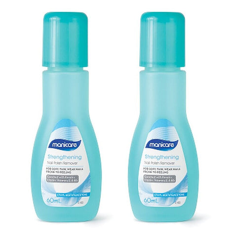 Manicare Nail Polish Remover Super Fast with Vitamin E 60mL Pack of 2
