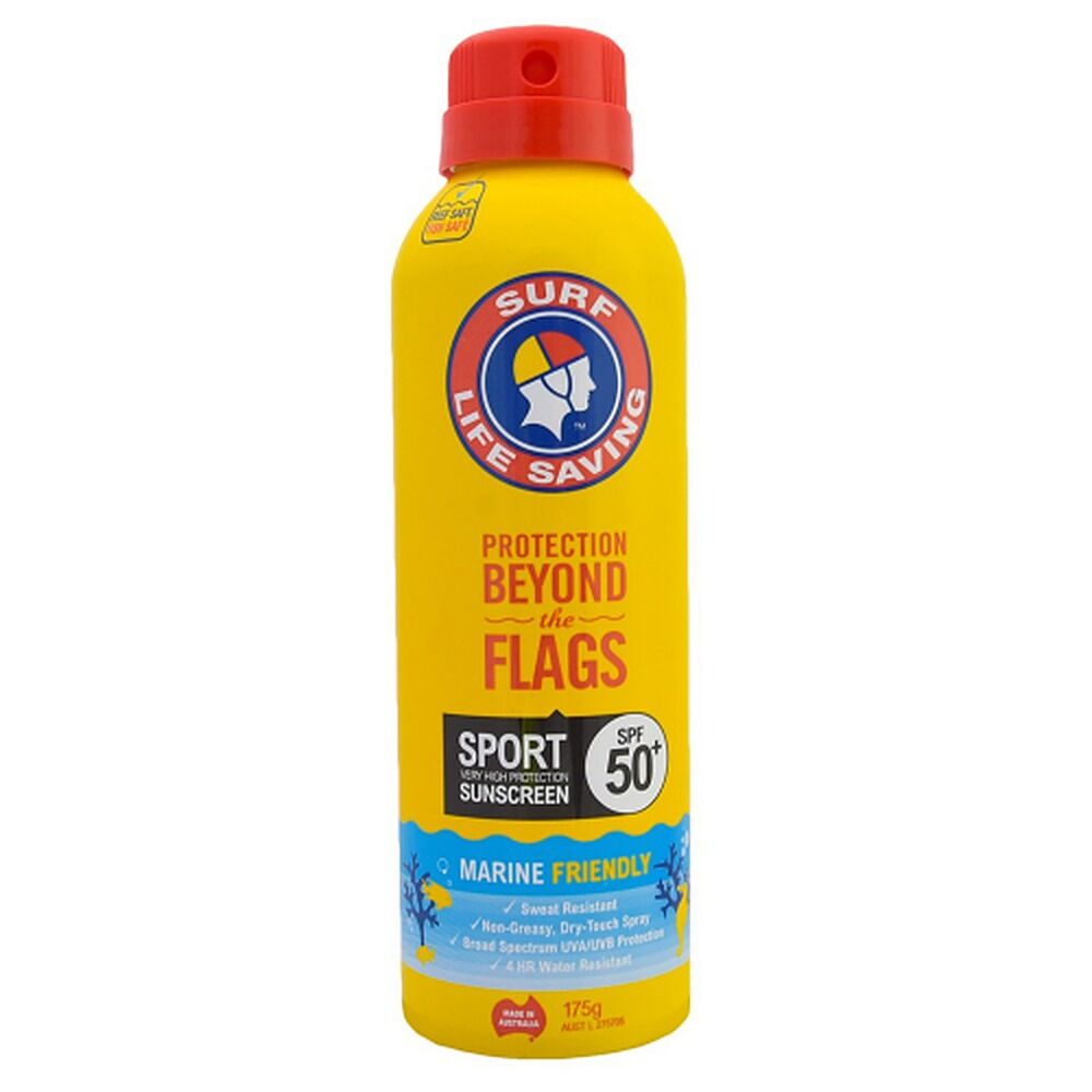 Surf Life Saving Australia Sport Sunscreen Spray SPF 50+ 175g x 3