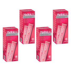 Hydralyte Strawberry Kiwi Flavoured Electrolyte Ice Blocks 16 Pack Bundle of 4