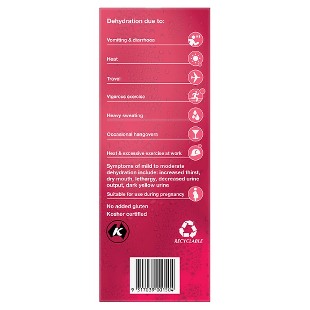 Hydralyte Strawberry Kiwi Flavoured Electrolyte Ice Blocks 16 Pack