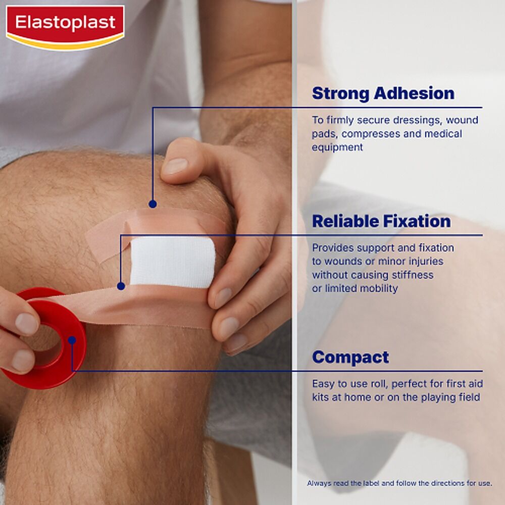 Elastoplast Classic Fixation Tape 2.5cm x 5m