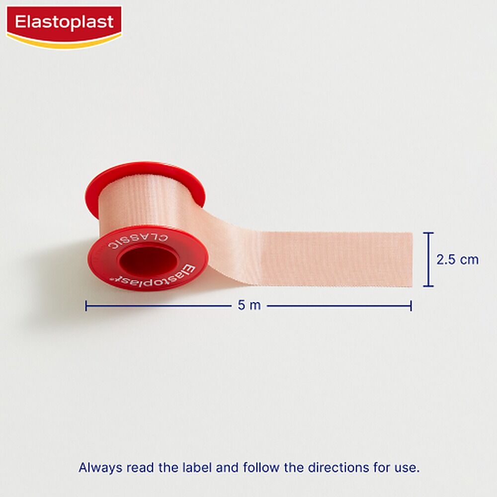 Elastoplast Classic Fixation Tape 2.5cm x 5m