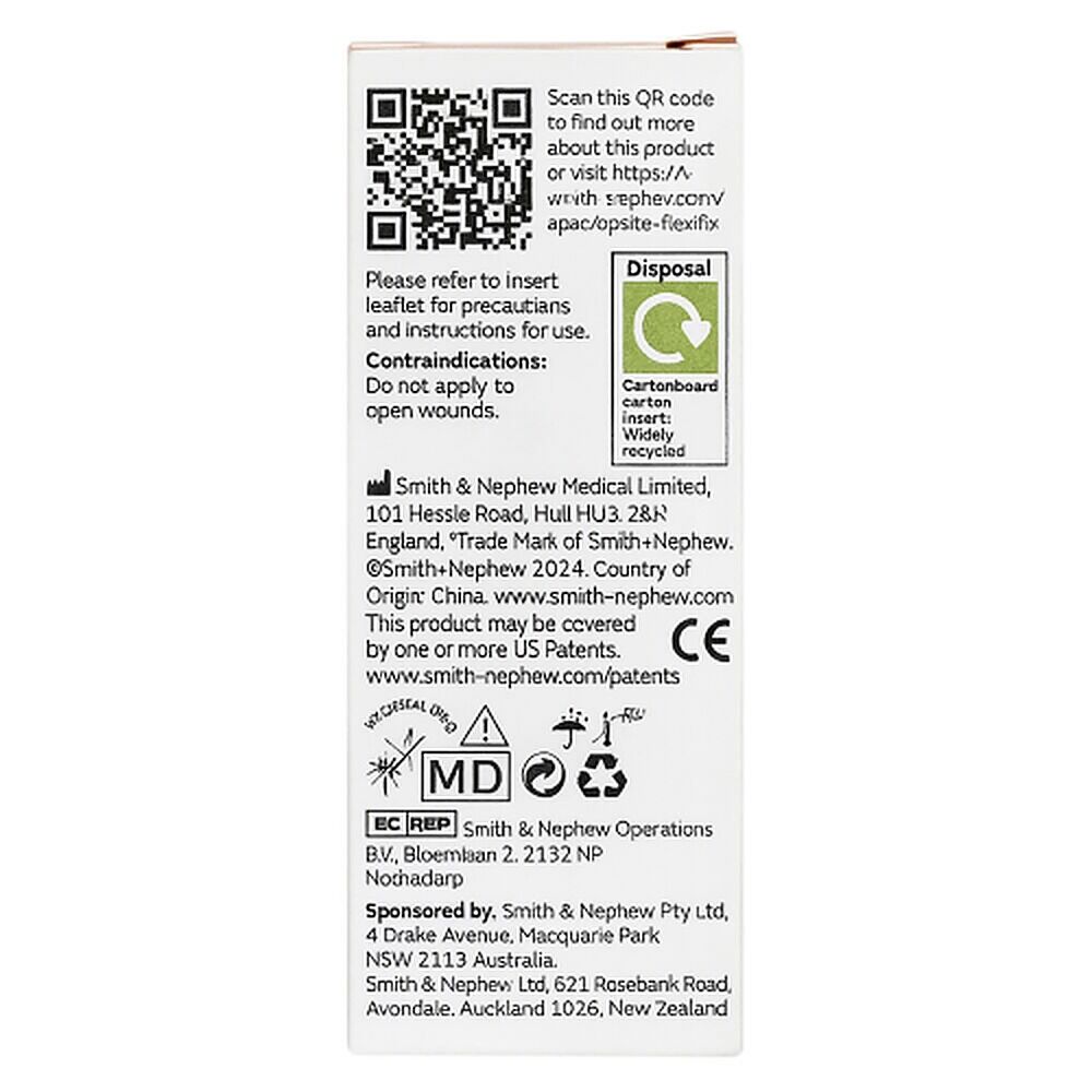 Opsite Flexifix Transparent Adhesive Film Roll 10cm x 1m