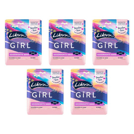 Libra Girl Goodnights Pads with Wings 10 Pack Bundle of 5