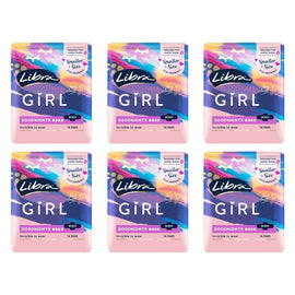 Libra Girl Goodnights Pads with Wings 10 Pack Bundle of 6