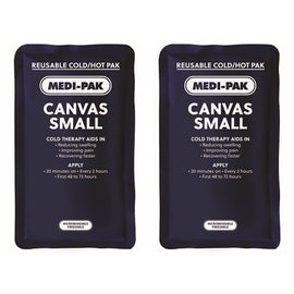 Medi-Ice Pak Small Canvas Hot & Cold Pack Bundle of 2