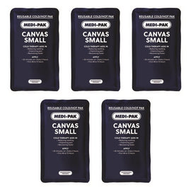 Medi-Ice Pak Small Canvas Hot & Cold Pack Bundle of 5