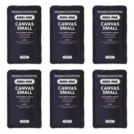 Medi-Ice Pak Small Canvas Hot & Cold Pack Bundle of 6