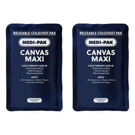 Medi-Ice Pak Canvas Hot & Cold Pack Large 640g Bundle of 2