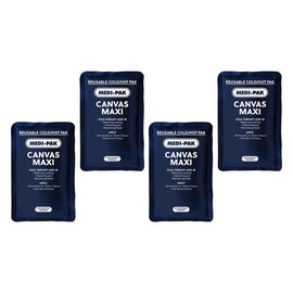 Medi-Ice Pak Canvas Hot & Cold Pack Large 640g Bundle of 4