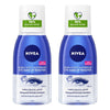 NIVEA Double Effect Eye Make-Up Remover 125mL Pack of 2