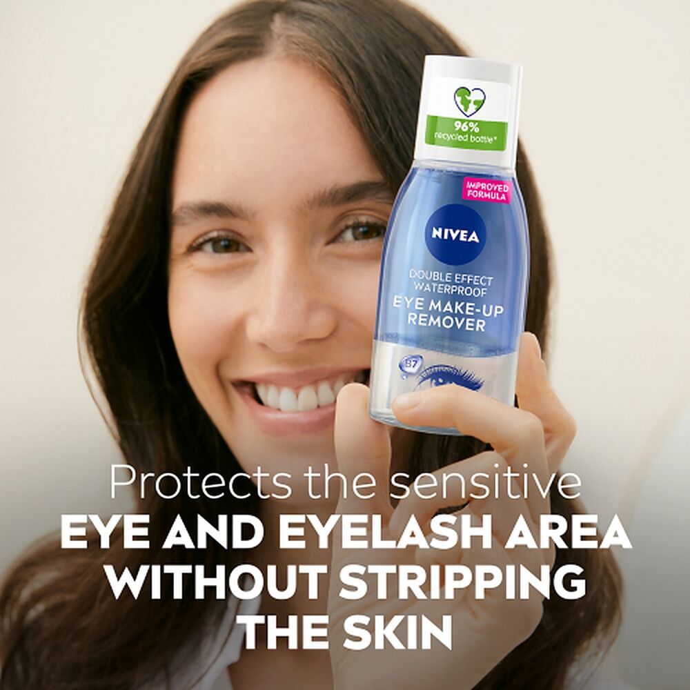 NIVEA Double Effect Eye Make-Up Remover 125mL