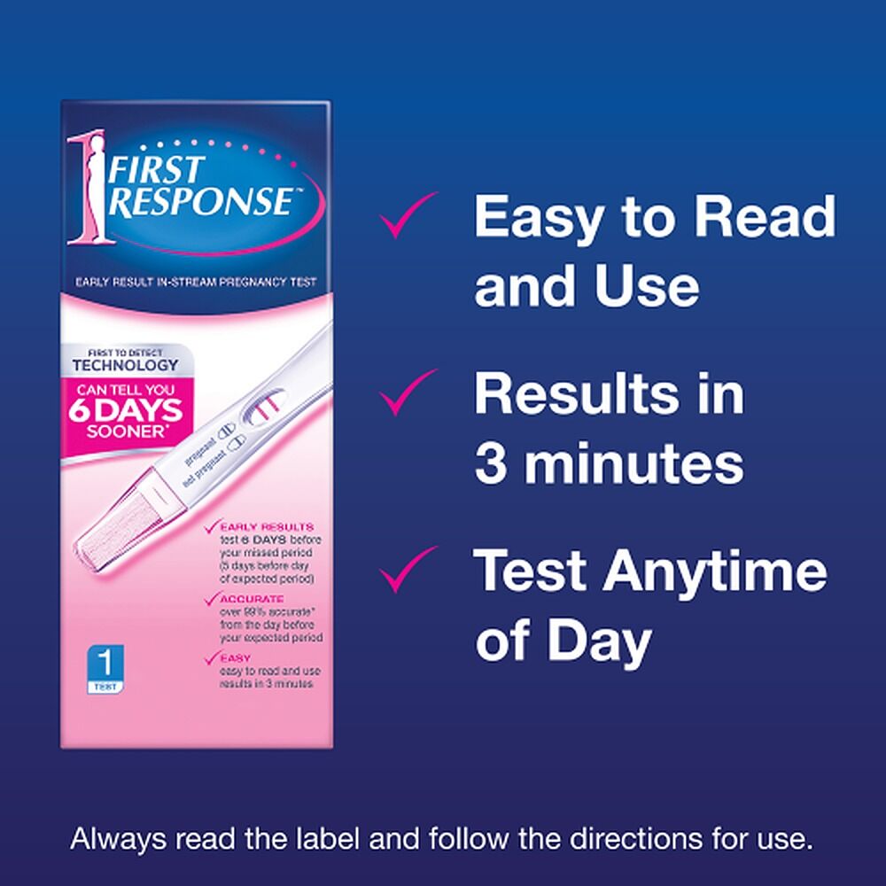 First Response Early Result In-Stream Pregnancy Test