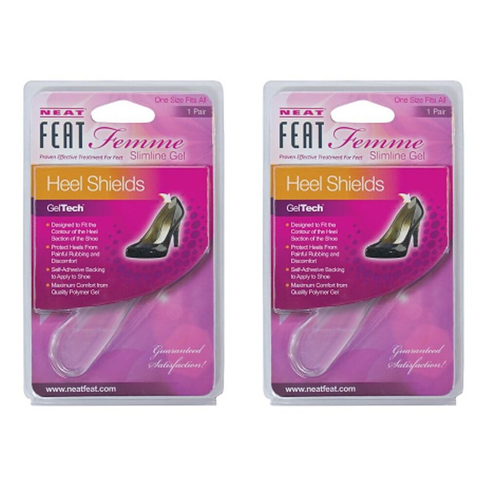 Neat Feat Femme Gel Heel Shields Pack of 2