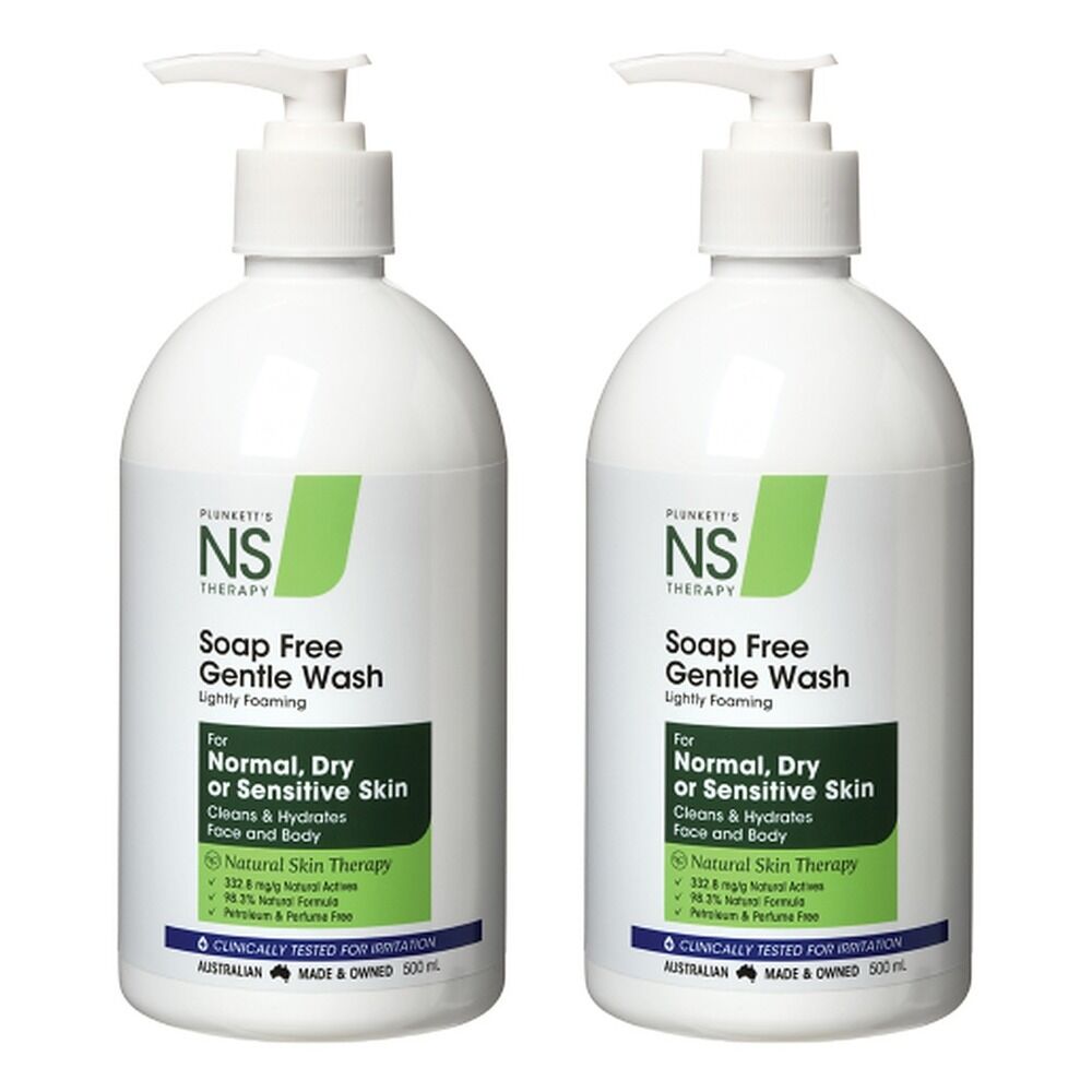 Nutri-Synergy Plunketts NS Soap Free Wash 500mL Pack of 2
