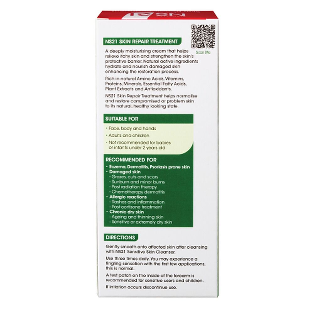 Nutri-Synergy Plunkett's NS21 Skin Repair Treatment 50g