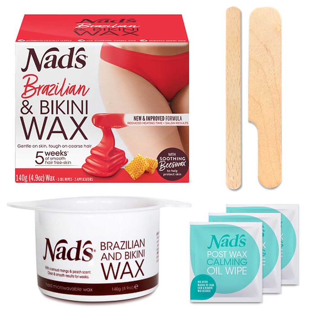 Nad's Brazilian & Bikini Wax Kit 140g
