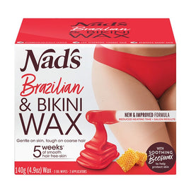 Nad's Brazilian & Bikini Wax Kit 140g