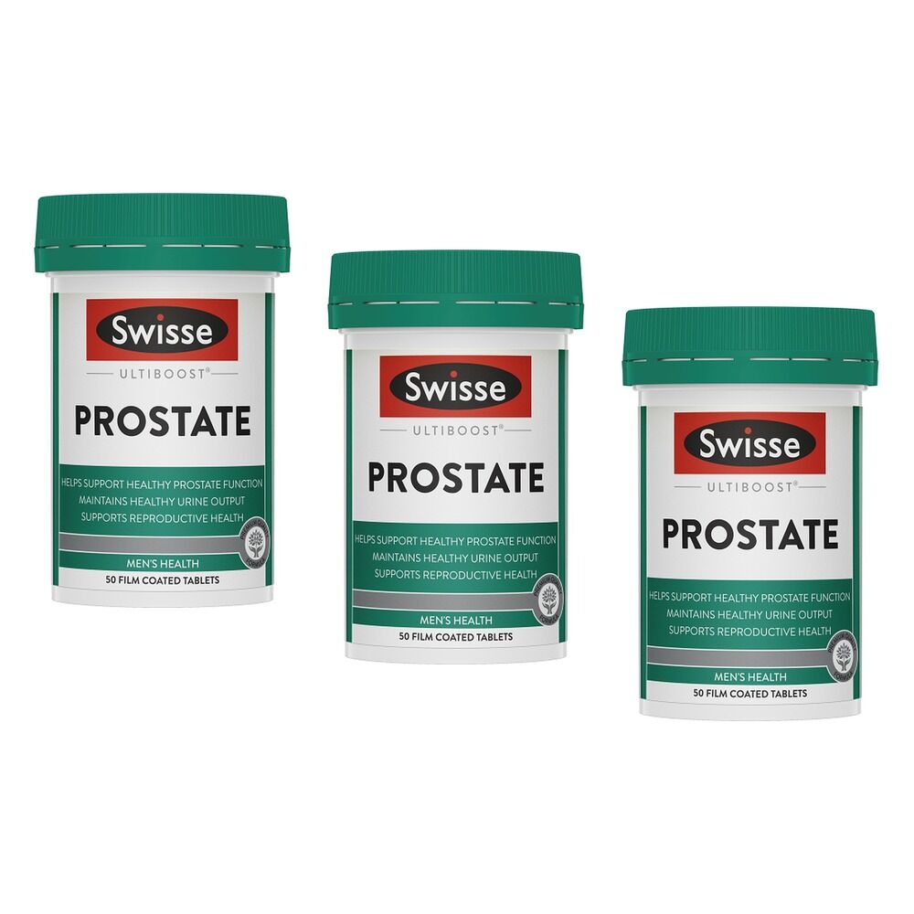 Swisse Ultiboost Prostate 50 Tablets Pack of 3