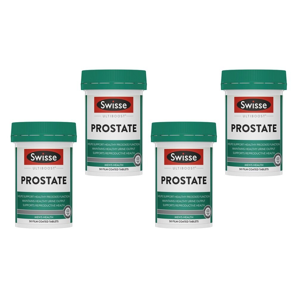 Swisse Ultiboost Prostate 50 Tablets Pack of 4