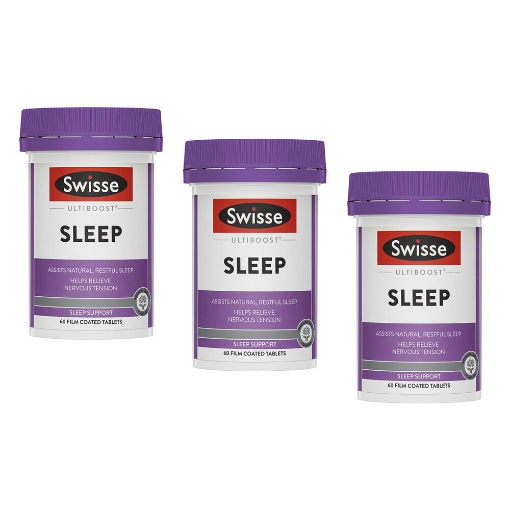 Swisse Ultiboost Sleep 60 Tablets Pack of 3