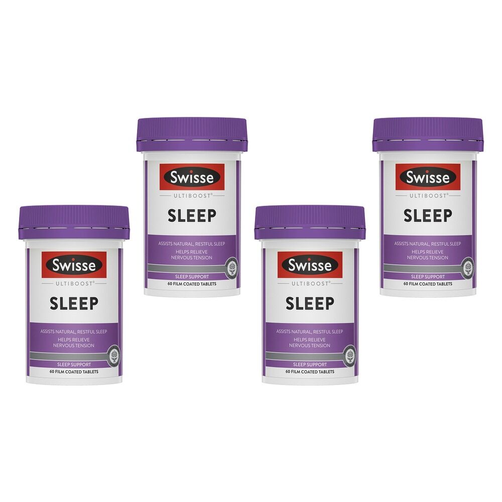 Swisse Ultiboost Sleep 60 Tablets Pack of 4