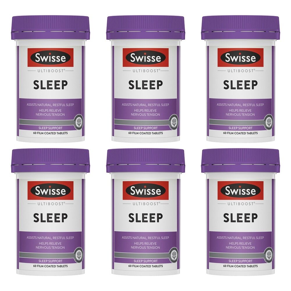 Swisse Ultiboost Sleep 60 Tablets Pack of 6
