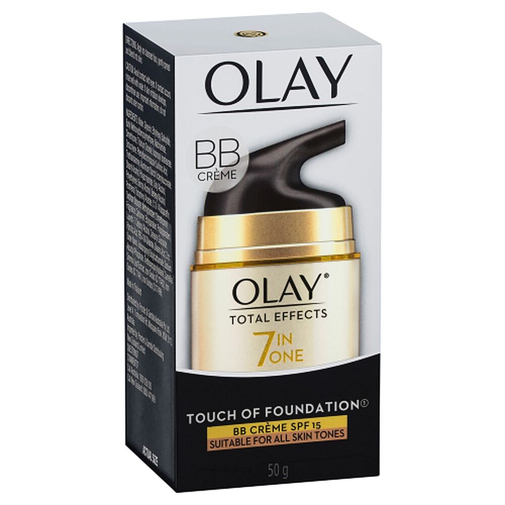 Olay Total Effects Touch of Foundation Moisturiser SPF 15 50g