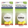 Flents EziMed Foam Ear Plugs with Case Pack of 2